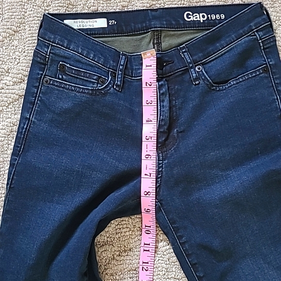 Gap Skinny Jeans Medium Wash Denim Jeggings Revolution Legging Size 27 - Picture 9 of 9